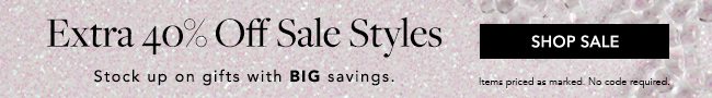 Extra 40% Off Sale Styles | Shop Sale