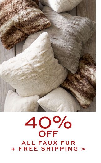 40% OFF FAUX FUR + FREE SHIPPING
