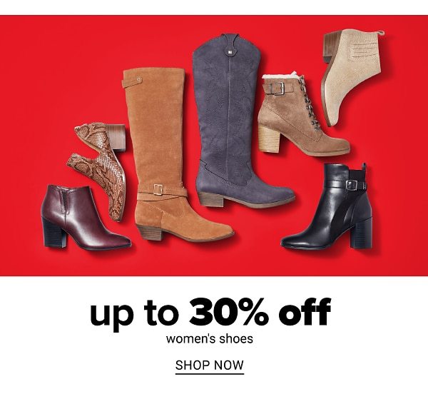 Up to 30% Off Women's Shoes - Shop Now