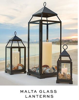 MALTA GLASS LANTERNS