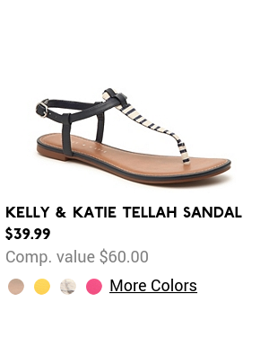 kelly and katie tellah sandal