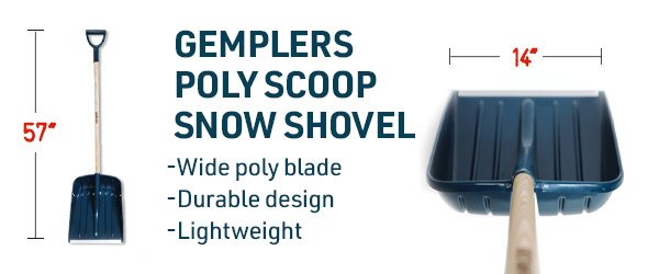 Gemplers Poly Scoop Shovel