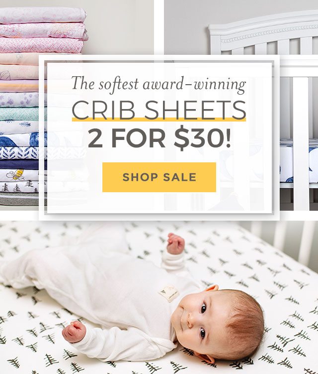 Crib Sheets 2 for $30