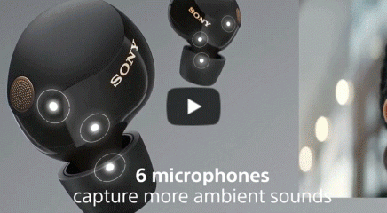 6 microphones capture more ambient sounds