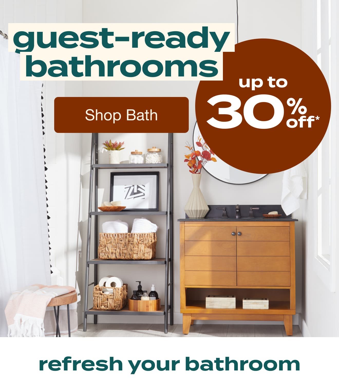 Up to 30% Off Bath