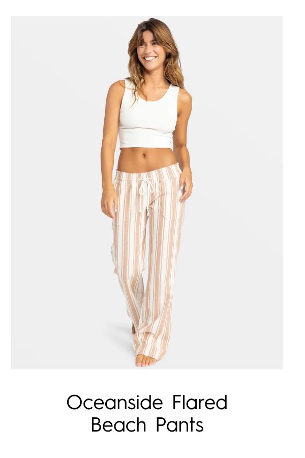 Oceanside Flared Beach Pants