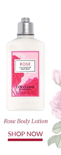 ROSE BODY LOTION. SHOP NOW