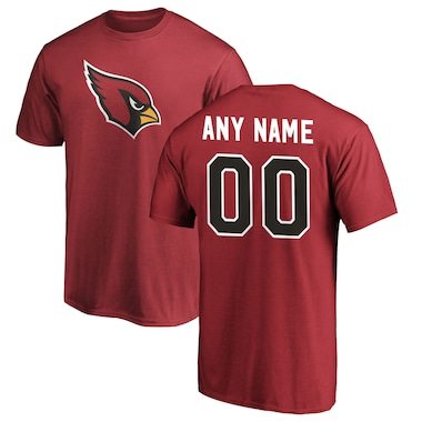Arizona Cardinals Fanatics Branded Winning Streak Personalized Any Name & Number T-Shirt – Cardinal