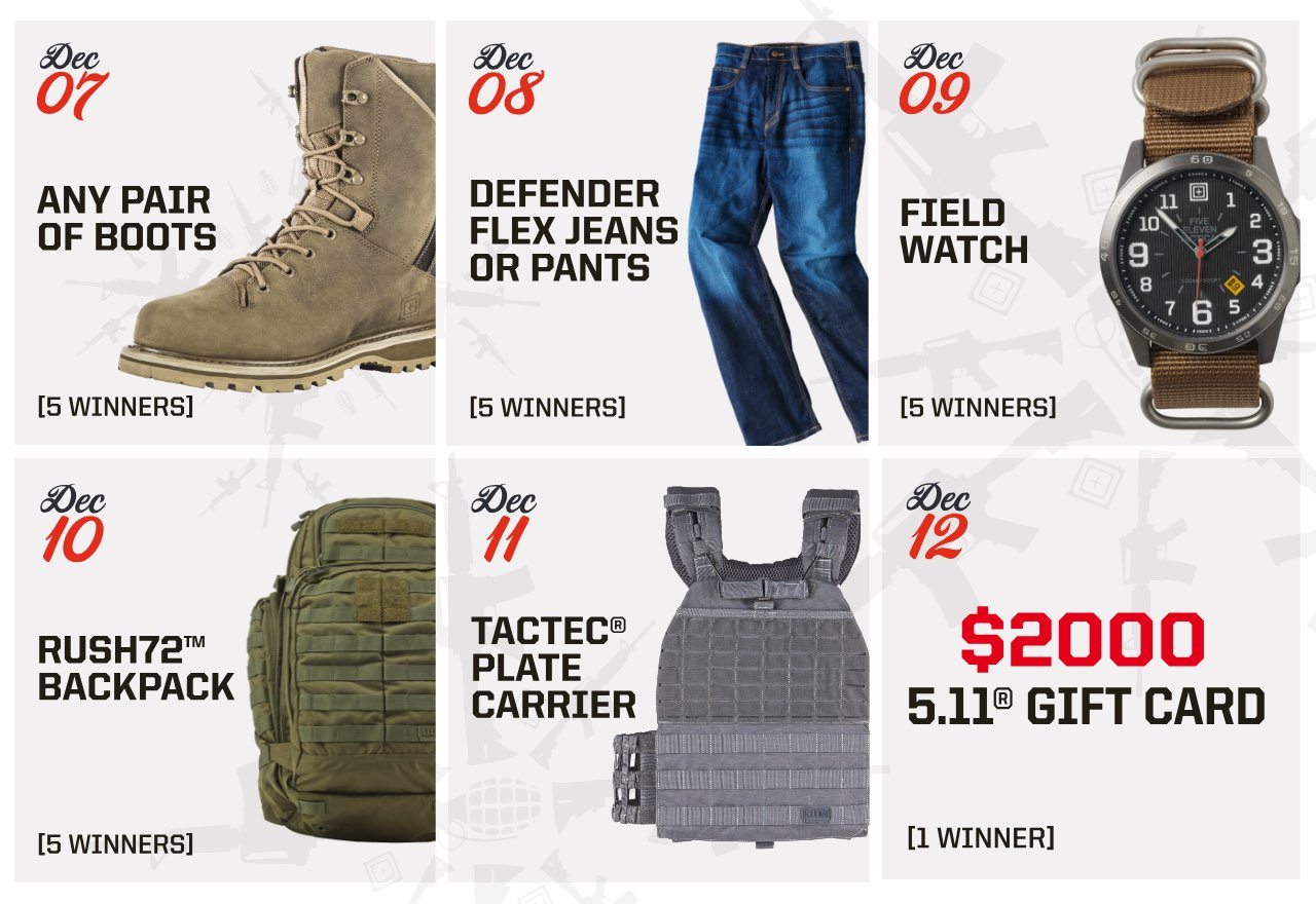 12 Days Giveaways
