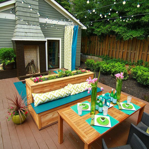 Before After Small Backyard Makeover Martha Stewart Email Archive