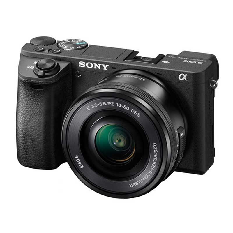 SONY ALPHA A6500 W/16-50MM LENS BLACK