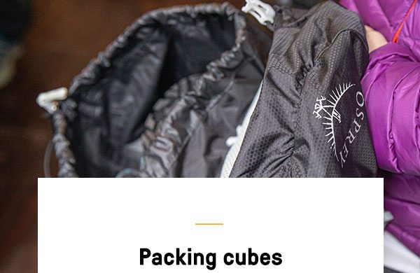 cotswold packing cubes