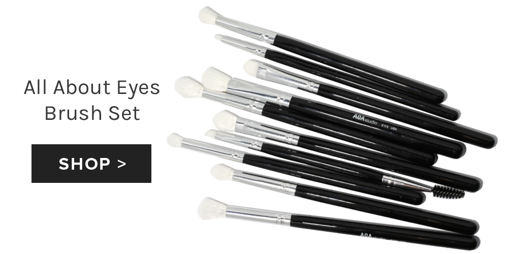 Paw Paw: All About Eyes Brush Set - Black