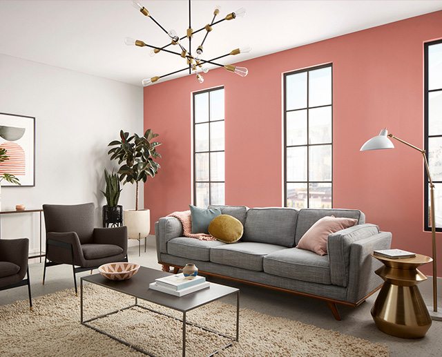 Our Color of the Month - Coral Clay SW 9005 - View more rooms