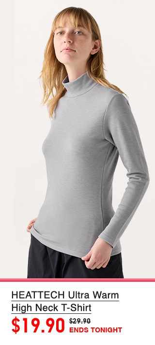 PDP2 - WOMEN HEATTECH ULTRA WARM HIGH NECK T-SHIRT