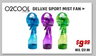 O2-COOL DELUXE SPORT MIST FAN