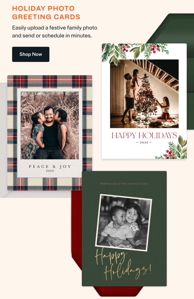 Holiday Photo Greeting Cards