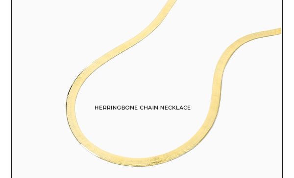 Herringbone Chain Necklace