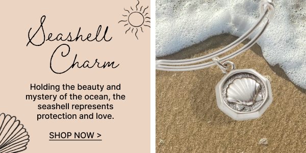 Shell Charm Bangle | Shop Now