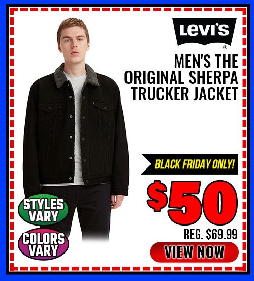 LEVI'S Men's The Original Sherpa Trucker Jacket