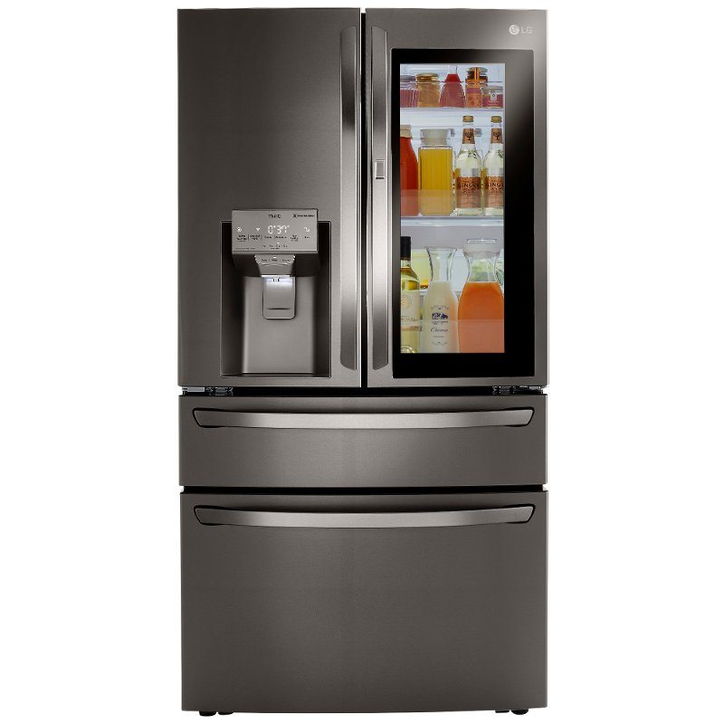 LG 29.5 cu ft French Door in Door Refrigerator with Craft Ice and InstaView - Black Stainless Steel