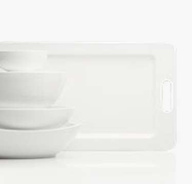 Classic White Serveware