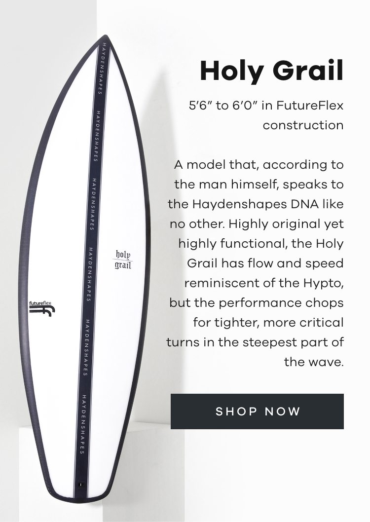 Holy Grail FutureFlex FCS II 5 Fin Surfboard