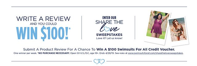 Enter Our Share The Love Sweepstakes