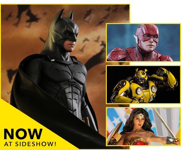 Now Available at Sideshow - Batman, The Flash, Bumblebee, and Wonder Woman