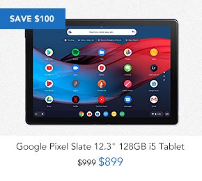 Shop Google Pixel Slate 12.3 128GB i5 Tablet