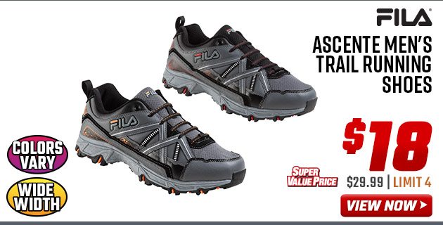 FILA Ascente Men's Trail Running Shoes