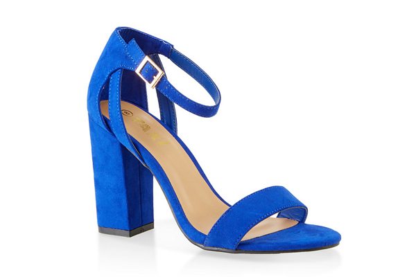 Ankle Strap Chunky High Heel Sandals