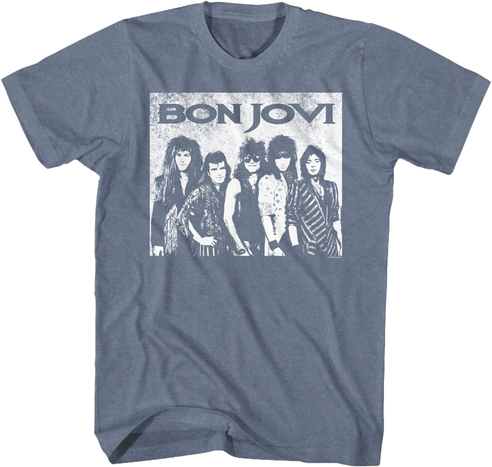 Group Photograph Bon Jovi T-Shirt