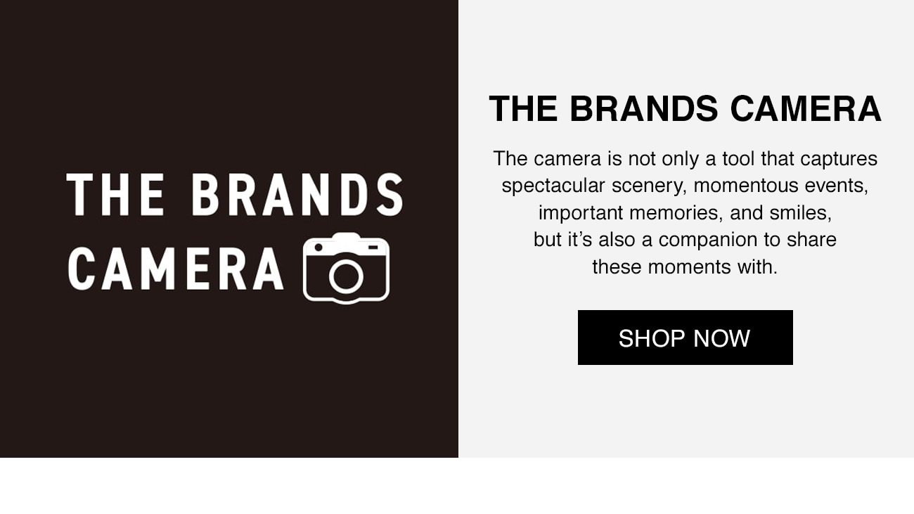 THE BRAND CAMERA Banner