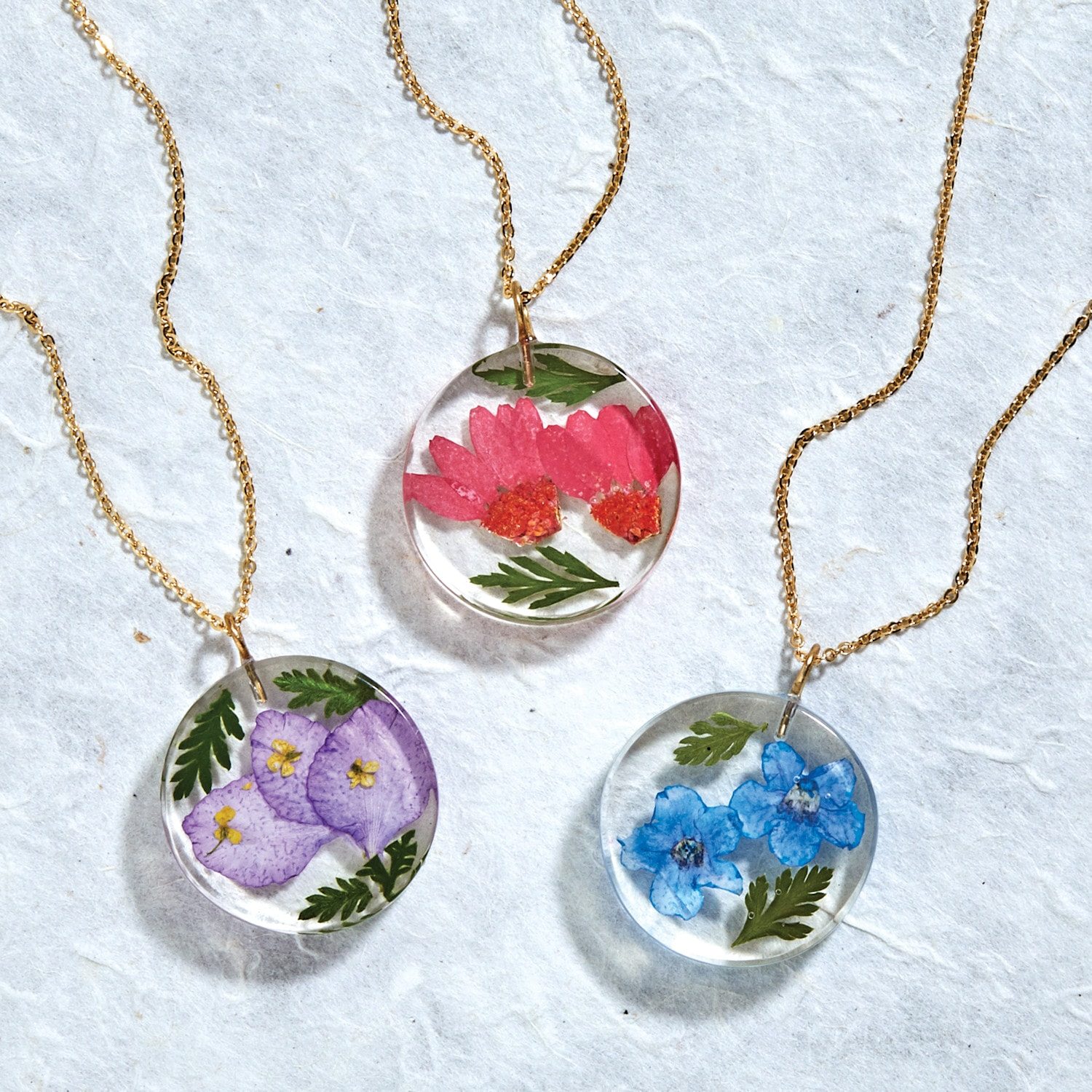 Birth Month Flower Pendant