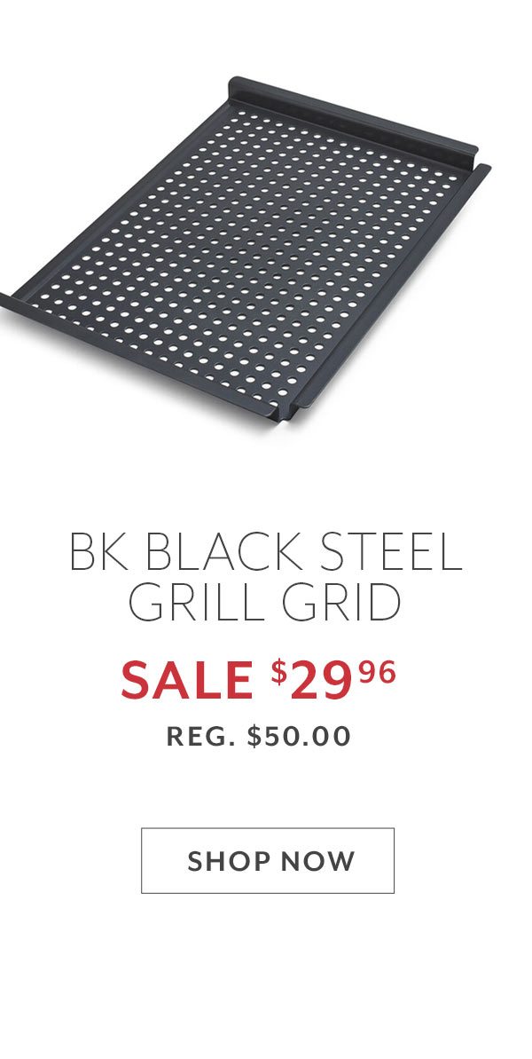 BK Black Steel Grill Grid