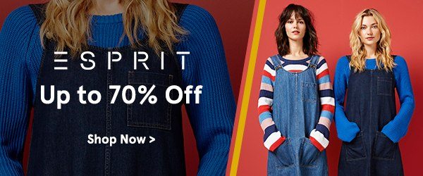 Esprit up to 70% off