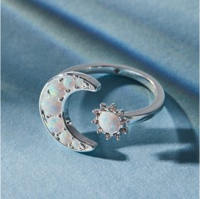 Moon + Sun Opal Ring | Shop Now