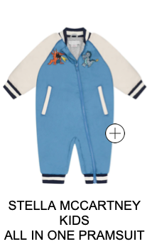 BABY BOYS BLUE ALL IN ONE PRAMSUIT