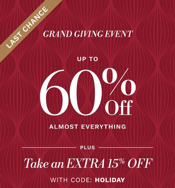 GRAND GIVING EVENT