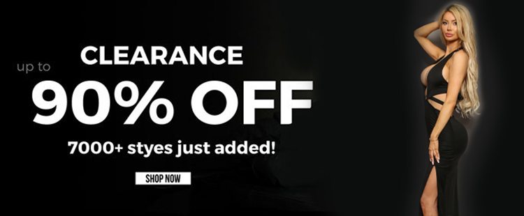 90% Off All Clearance Items!