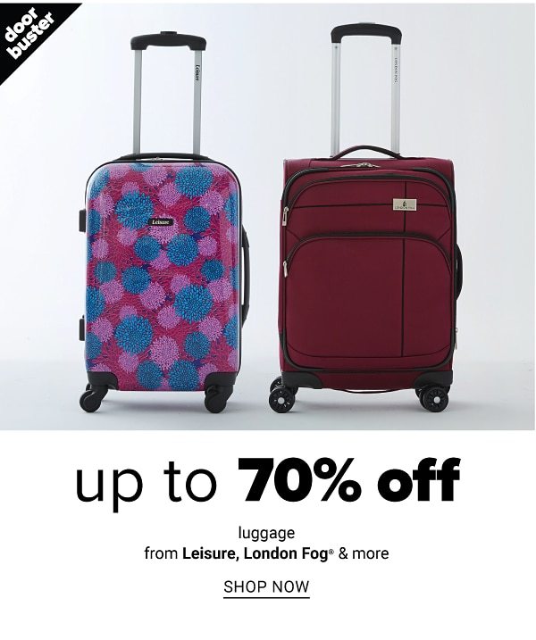 Up to 70% off Luggage from Leisure, London Fog and more - Shop Now