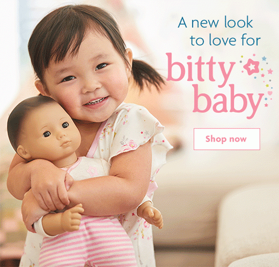 A new look to love for bitty baby - Shop now