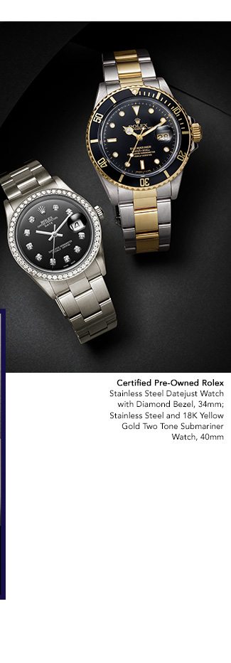 CERTIFIED PRE-OWNED ROLEX