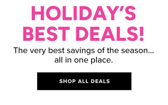 Holiday's Best Deals