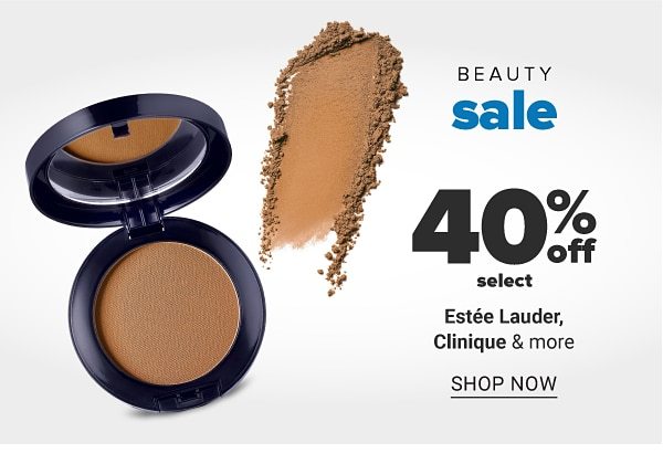 Beauty sale - 40% off select Estee Lauder, Clinique & more. Shop Now.