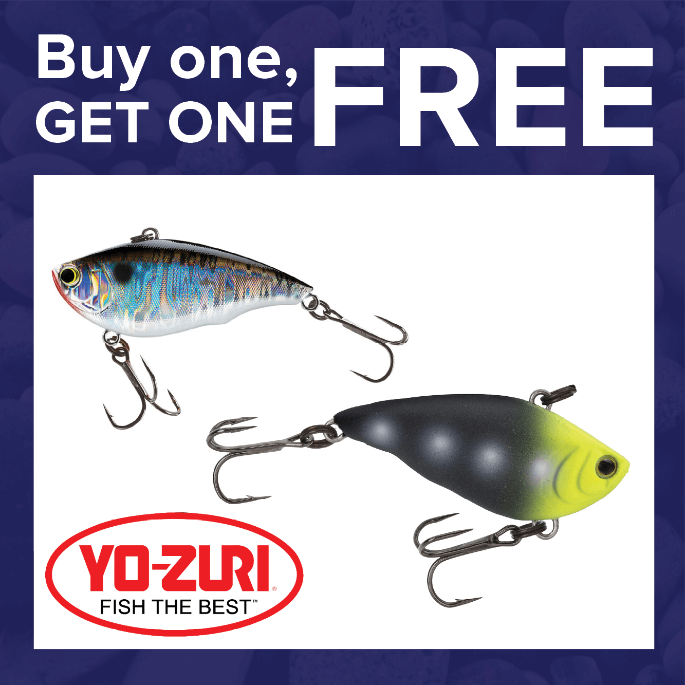 Buy 1, Get 1 FREE on Yo-Zuri Lures!