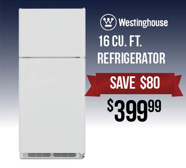 Westinghouse-Refrigerator-White