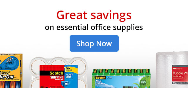 Save on essential office supplies