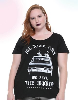 Supernatural Kick Ass Tee